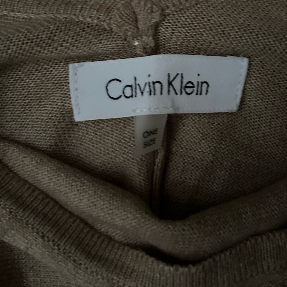 Calvin Klein Tan Shrug